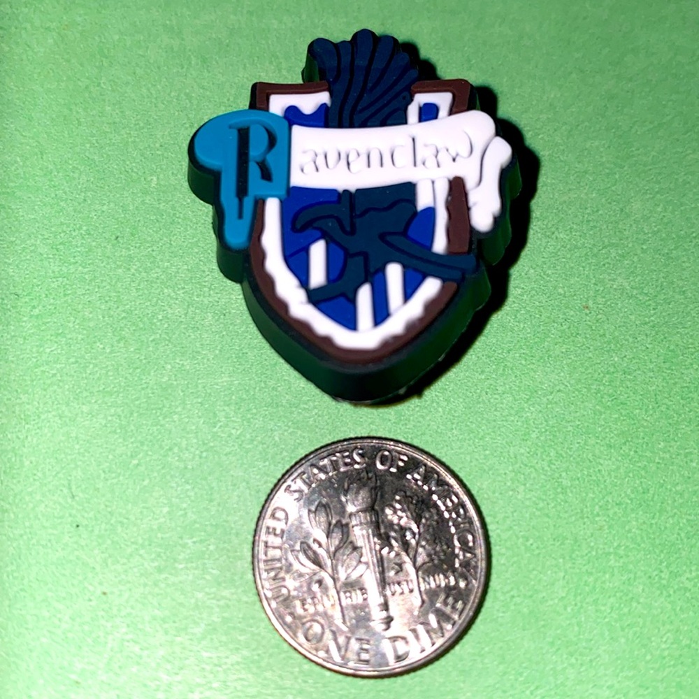 (10 for $15) Ravenclaw Flag Harry Potter Croc Charms